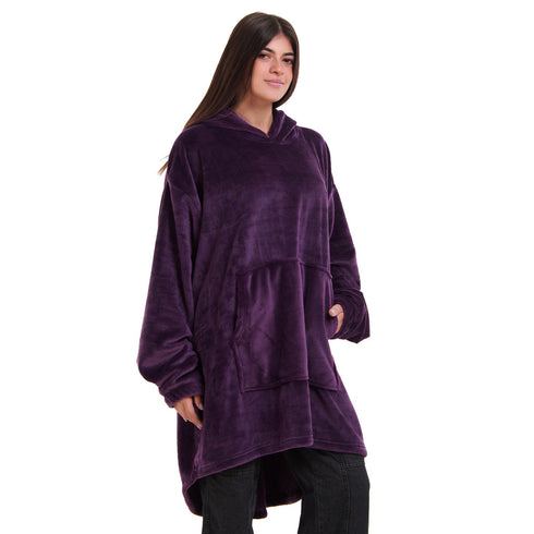 Snuggs Blanket Hoodie Purple